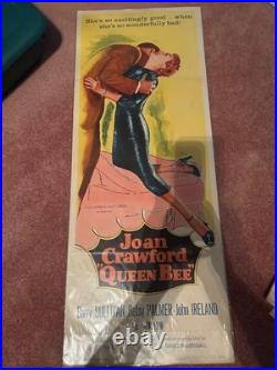 Vintage Movie Poster Insert Queen Bee 1955 Joan Crawford
