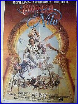 Vintage Movie Poster Jewel Of The Nile Italian Film