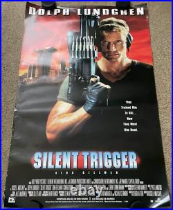 Vintage Movie Poster Lot Action Sci-Fi Drama Horror 24 Originals VHS Store