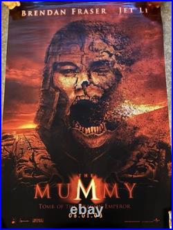 Vintage Movie Poster One Sheet Bundle 10 Originals Spiderman Mummy Speed Racer