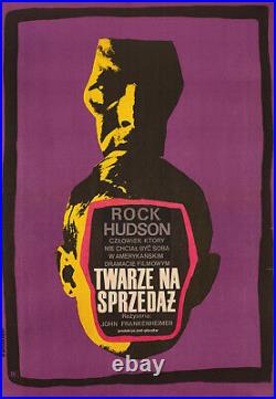 Vintage Movie Poster, Seconds, 1967 Polish