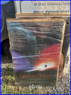 Vintage Movie Promo Posters One Sheet Originals LOT of 5 Movies Texas Chainsaw