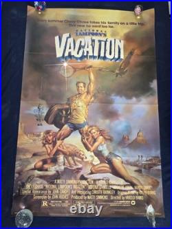 Vintage NATIONAL LAMPOON'S VACATION (1983) ORIGINAL MOVIE POSTER 27x41