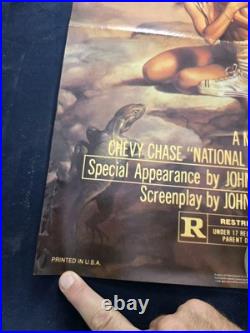 Vintage NATIONAL LAMPOON'S VACATION (1983) ORIGINAL MOVIE POSTER 27x41