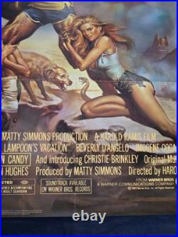 Vintage NATIONAL LAMPOON'S VACATION (1983) ORIGINAL MOVIE POSTER 27x41