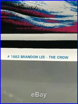 Vintage NOS Blacklight Poster The Crow Brandon Lee 1682 23 x 35 Rare Original