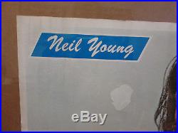 Vintage Neil Young original music artist poster 9756
