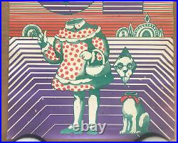 Vintage Original 1960s 1970s Head Out To OZ Poster Wizard Of Oz Dorothy Toto Dog