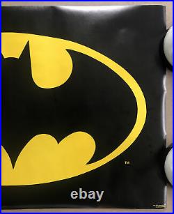 Vintage Original 1960s Batman Movie Poster DC comics 1964 Logo Pinup Bat