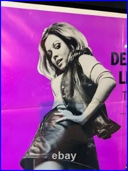 Vintage Original 1969/ Hell's Belles /Movie Poster/ Jocelyn Lane / 27x41