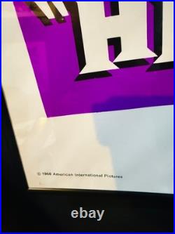 Vintage Original 1969/ Hell's Belles /Movie Poster/ Jocelyn Lane / 27x41