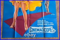 Vintage Original 1970s MARILYN MONROE SEVEN YEAR ITCH Movie Poster Film Art