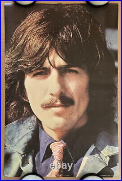 Vintage Original 1970s Pace International George Harrison Poster Actor