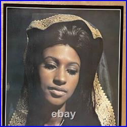 Vintage Original 1971 Black Mary Soul Sister Poster 70s Music Movie Memorabilia