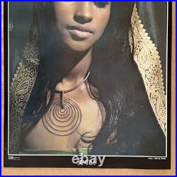 Vintage Original 1971 Black Mary Soul Sister Poster 70s Music Movie Memorabilia