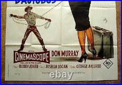 Vintage Original 1980s MARILYN MONROE BUS STOP Movie Poster Film Art 1sh