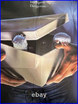 Vintage Original 1984 GREMLINS Movie Poster VF SPIELBERG DANTE