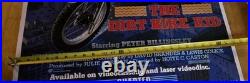 Vintage Original 1986 Dirt Bike Kid Movie Poster 26 X 40 Peter Billingsley Rare