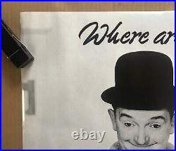Vintage Original 1990s Laurel And Hardy Pinup Where Are The Girls Poster Comedy