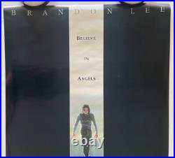 Vintage Original 1994 The Crow Movie Poster Brandon Lee 90s American Gothic