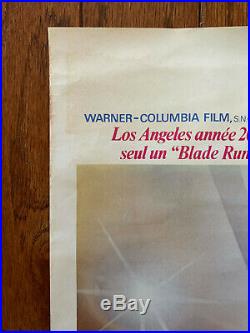 Vintage Original Blade Runner FRENCH 1-Sheet Rolled Poster