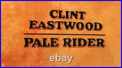 Vintage Original Clint Eastwood PALE RIDER 27x41 Rolled One Sheet Movie Poster