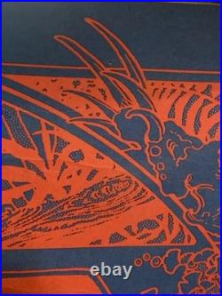 Vintage Original Dinosaurs And Canned Heat At The Roxy Poster 1982
