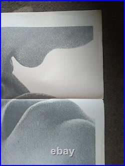 Vintage Original Downhill Racer 1 Sheet Movie Poster Redford Hackman Good Cond