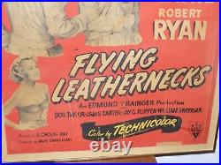 Vintage Original John Wayne Movie Poster Flying Leathernecks