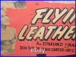 Vintage Original John Wayne Movie Poster Flying Leathernecks