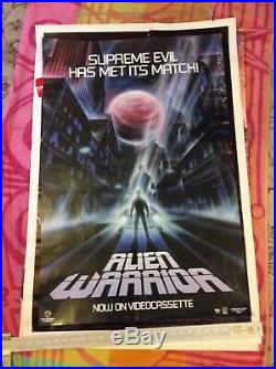 Vintage Original Movie Film Posters Lot Of 50+ From 80 & 90s SciFi-Horror-Comedy