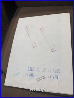 Vintage Original Movie Poster 1967/Barefoot In The Park/Redford & Fonda/27 x 41