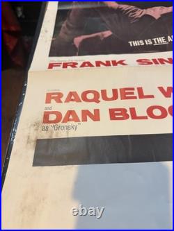 Vintage Original Movie Poster 1968/LADY IN CEMENT/Frank Sinatra, Welch/27 x 41