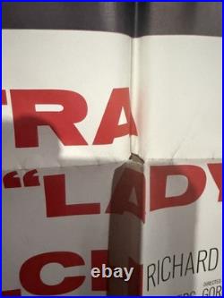 Vintage Original Movie Poster 1968/LADY IN CEMENT/Frank Sinatra, Welch/27 x 41