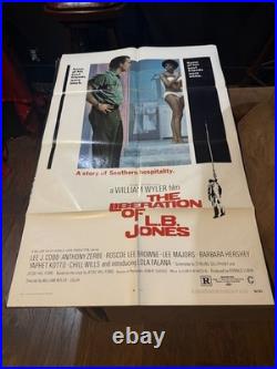Vintage Original Movie Poster 1970/The Liberation Of L. B. Jones 27 x 41