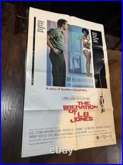 Vintage Original Movie Poster 1970/The Liberation Of L. B. Jones 27 x 41