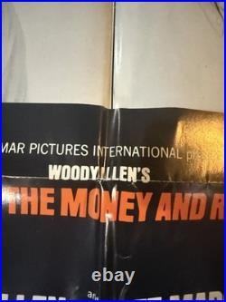 Vintage Original Movie Poster TAKE THE MONEY AND RUN -1969/ Woody Allen