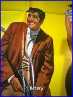 Vintage Original Movie Poster THE WRECKING CREW 1968/ SHARON TATE, DEAN MARTIN
