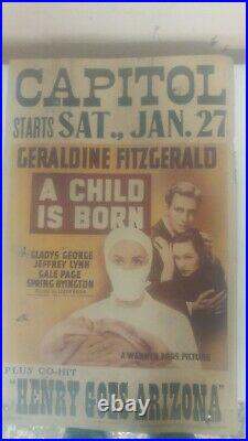 Vintage Original Movie Posters From The Capitol Theater Burlington Iowa