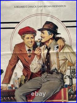 Vintage Original Print The Sting Movie Poster 8/74