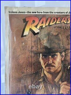 Vintage Original Raiders of the Lost Ark 16 1/2x23 1/2 MoviePoster Marked #119