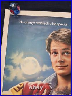 Vintage Original TEEN WOLF 27x41 ROLLED Movie Poster MICHAEL J FOX 1985