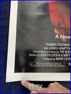 Vintage Original TEEN WOLF 27x41 ROLLED Movie Poster MICHAEL J FOX 1985