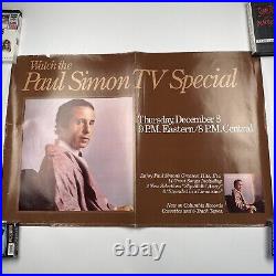 Vintage Paul Simon Promo Poster Greatest hits Columbia records 24x36