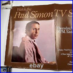 Vintage Paul Simon Promo Poster Greatest hits Columbia records 24x36