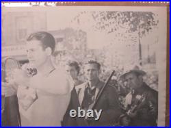 Vintage Poster Black and white Superman the Movie 1970s Inv#G2144