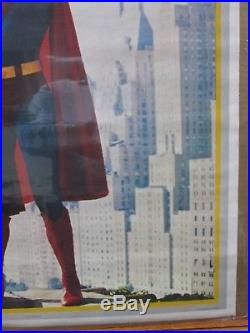Vintage Poster DC Comics Superman the Movie 1978 Inv#915