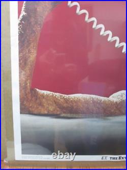 Vintage Poster E. T. The Extra-Terrestrial Movie 1982 Alien Inv#G467