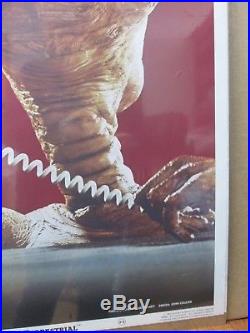 Vintage Poster E. T. The Extra-Terrestrial Movie 1982 Alien Inv#G467