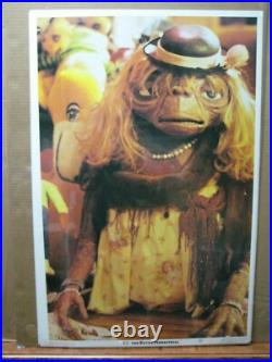 Vintage Poster E. T. The Extra-Terrestrial Movie 1982 Alien Inv#G6170